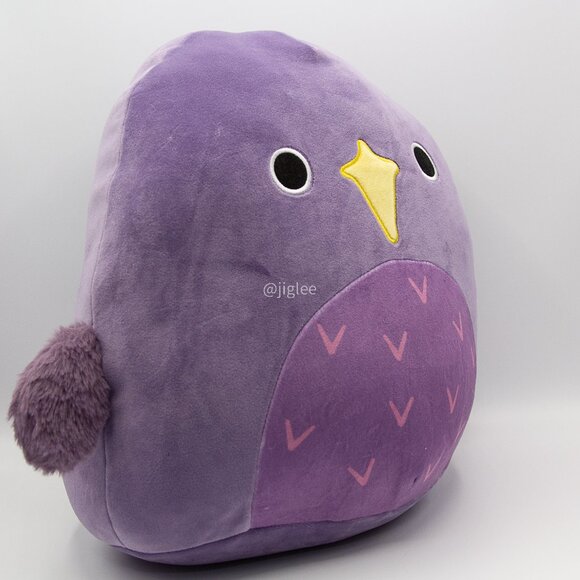 12" VeeFriends Karma Kiwi Purple Bird Select Series Squishmallows Plush Toy - Picture 2 of 7